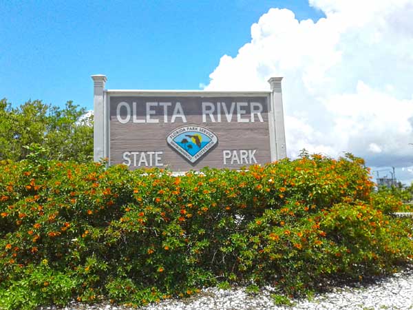 Fort Lauderdale Oleta River state park.