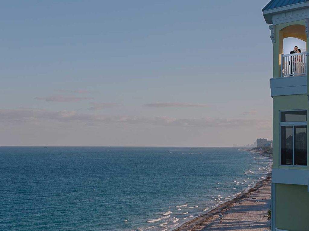 Wedding With An Ocean View.