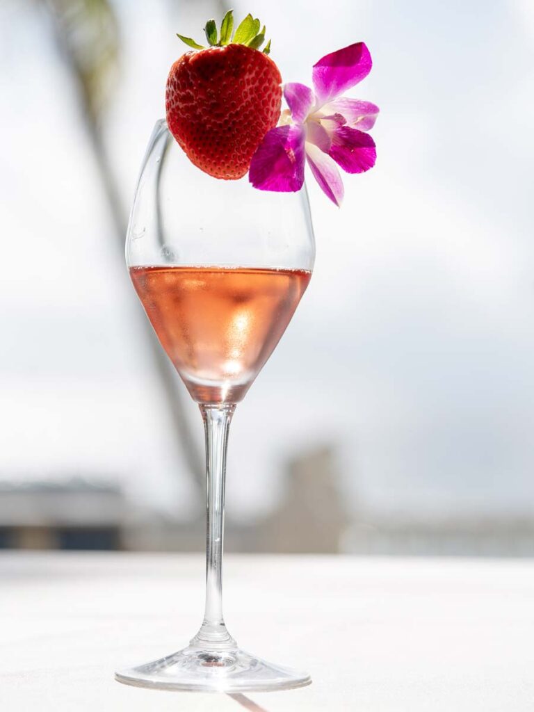 Glass Of Rose.
