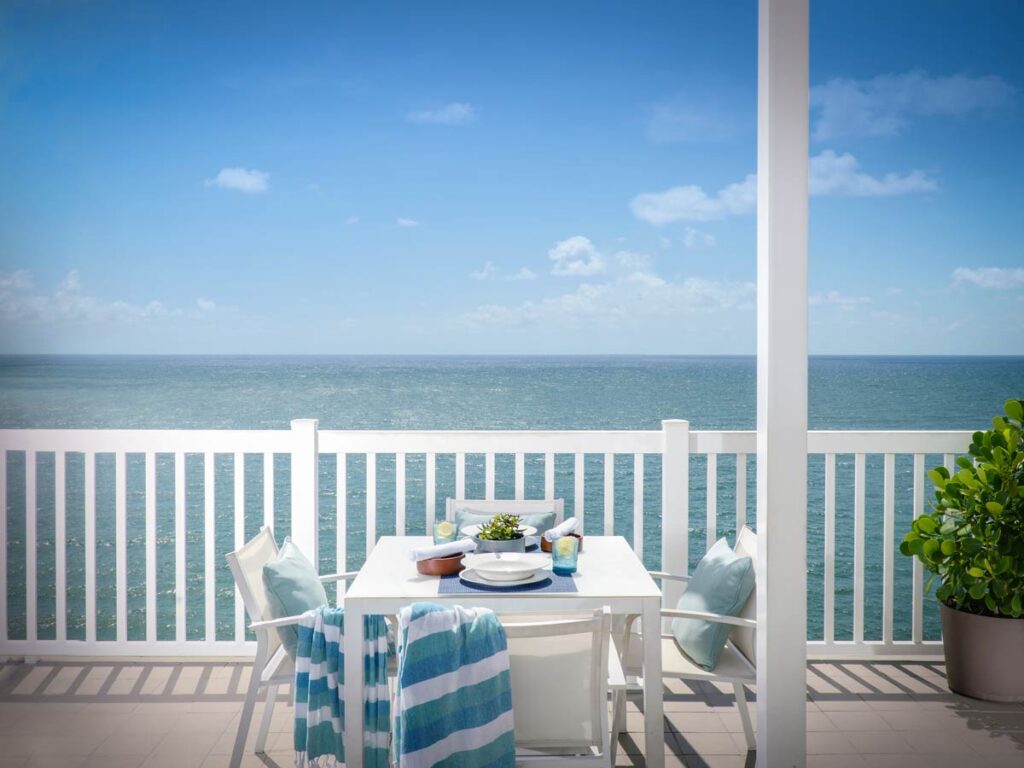 Dining On The Balcony