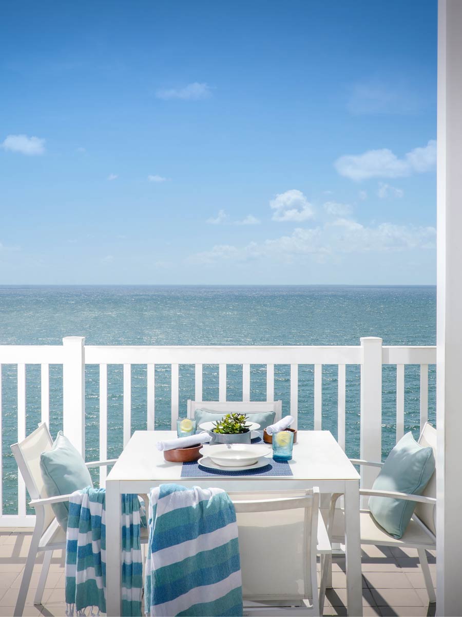 Dining On The Balcony