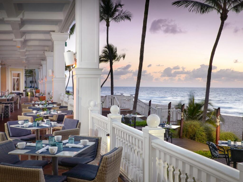 Dining On The Verandah