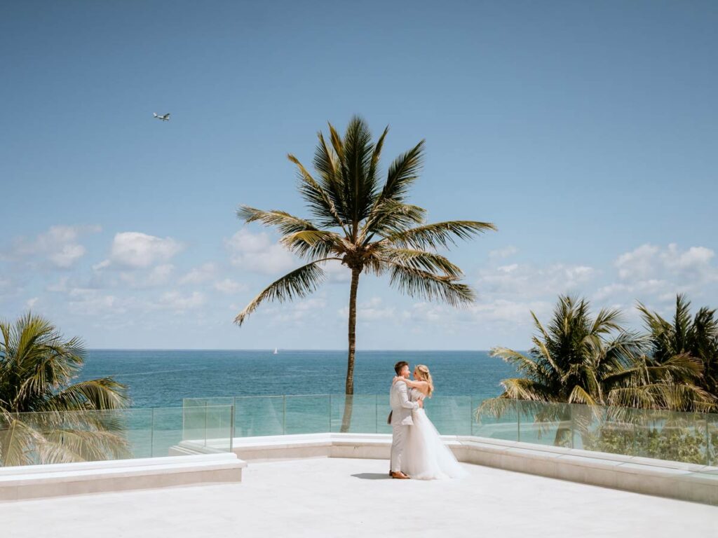 Ocean Front Wedding