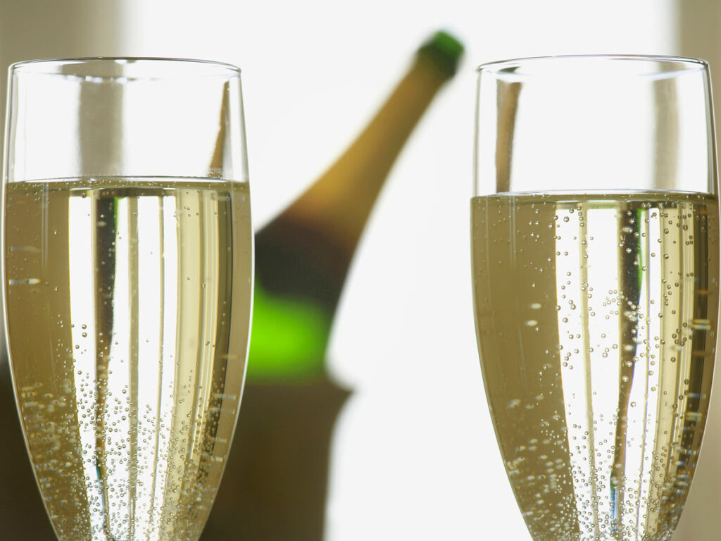 Glasses Of Champagne
