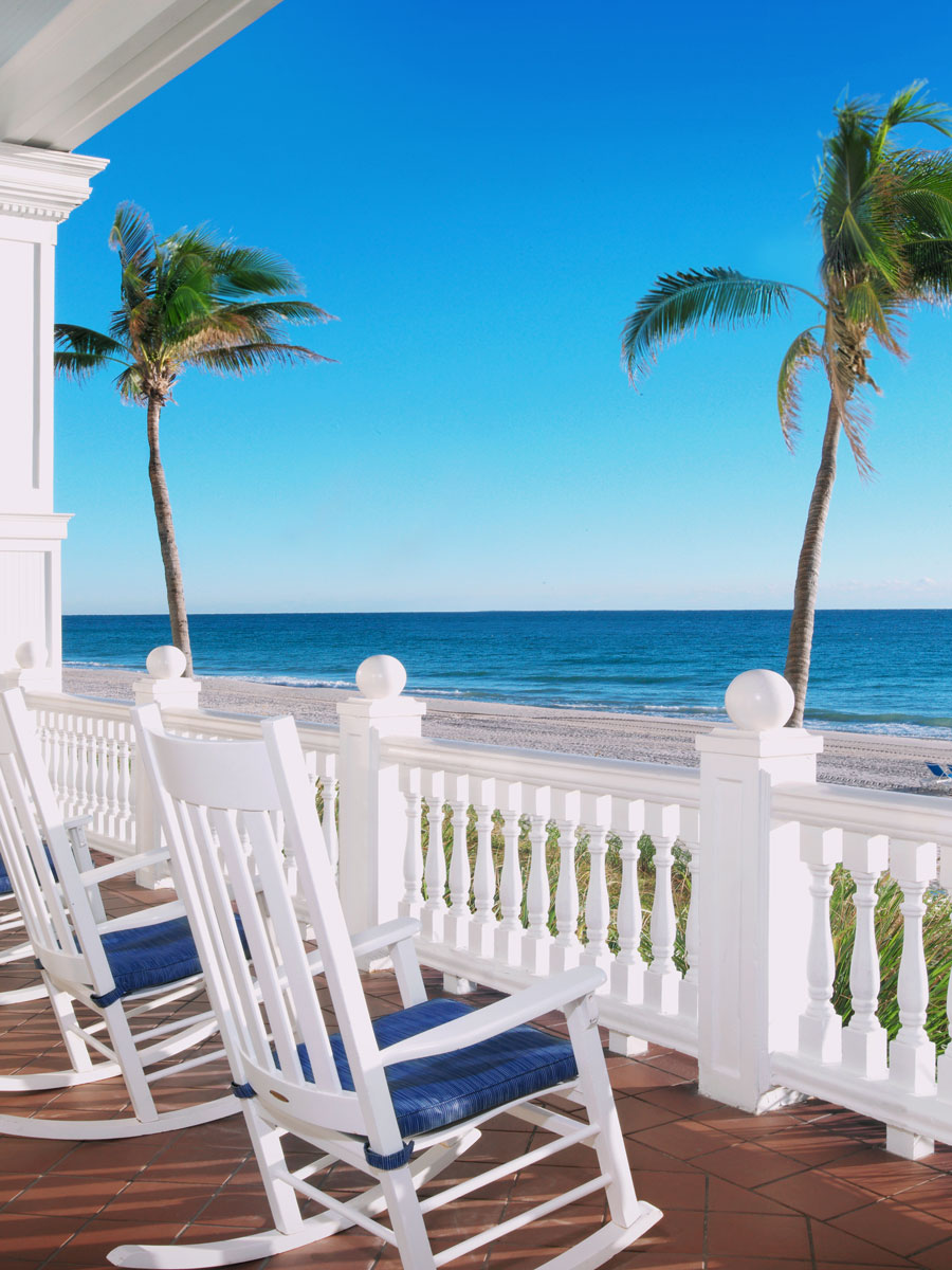 Rocking Chairs On The Verandah